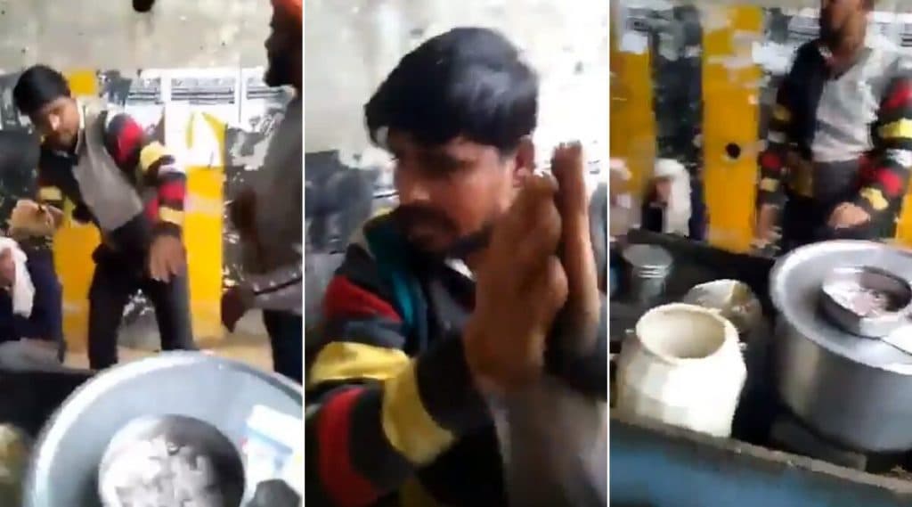 ग्रेटर नोएडा: व्हेज बिर्याणी विकणे तरुणाला पडले भारी; जातीवरून अपशब्द वापरत जमावाने केली मारहाण (Video) ग्रेटर नोएडा: व्हेज बिर्याणी विकणे तरुणाला पडले भारी; जातीवरून अपशब्द वापरत जमावाने केली मारहाण (Video)