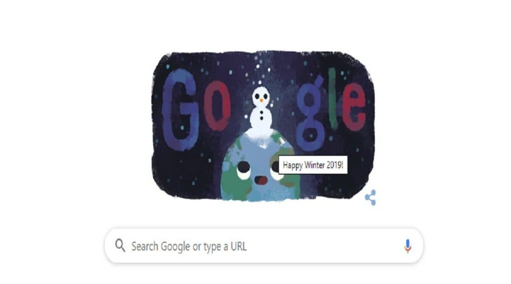 हिवाळी हंगाम 2019: Google ने Doodle बनवून नव्या उत्तरायणरंभाच्या दिल्या शुभेच्छा हिवाळी हंगाम 2019: Google ने Doodle बनवून नव्या उत्तरायणरंभाच्या दिल्या शुभेच्छा