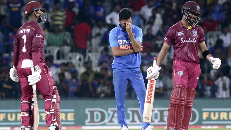 IND vs WI 2019: पहिल्या वनडे मॅचमधील धीम्या खेळीचा वेस्ट इंडिजला फटका, स्लो ओव्हर रेटसाठी ICC ने ठोकला 80 टक्के दंड