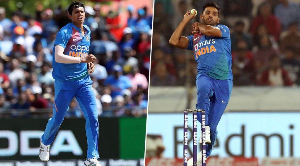 IND vs WI 3rd ODI: कटक वनडे मॅचमधून दीपक चाहर आऊट, नवदीप सैनी याचा टीम इंडियात समावेश IND vs WI 3rd ODI: कटक वनडे मॅचमधून दीपक चाहर आऊट, नवदीप सैनी याचा टीम इंडियात समावेश