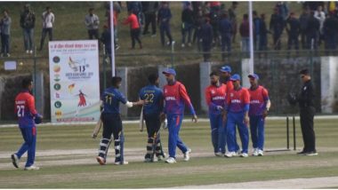 South Asian Games 2019, NEP vs BHU Cricket Live Streaming:  नेपाळ विरुद्ध भूतान टी -20 सामन्याचा लाईव्ह स्कोर आणि टेलिकास्ट इथे पाहा