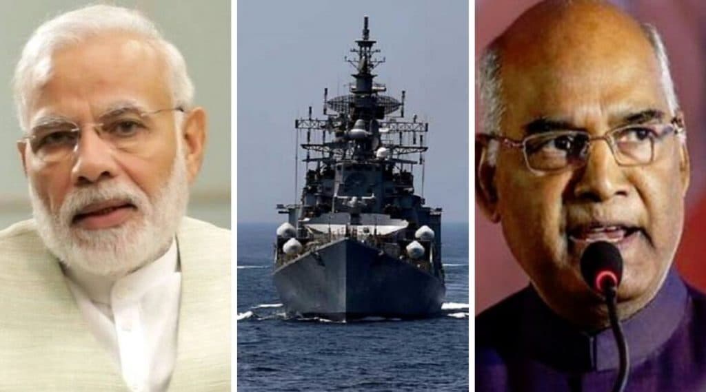 Indian Navy Day 2019: पंतप्रधान नरेंद्र मोदी, राष्ट्रपती रामनाथ कोविंद ते देवेंद्र फडणवीस यांच्याकडून नौसेना दिनाच्या शुभेच्छा! Indian Navy Day 2019: पंतप्रधान नरेंद्र मोदी, राष्ट्रपती रामनाथ कोविंद ते देवेंद्र फडणवीस यांच्याकडून नौसेना दिनाच्या शुभेच्छा!