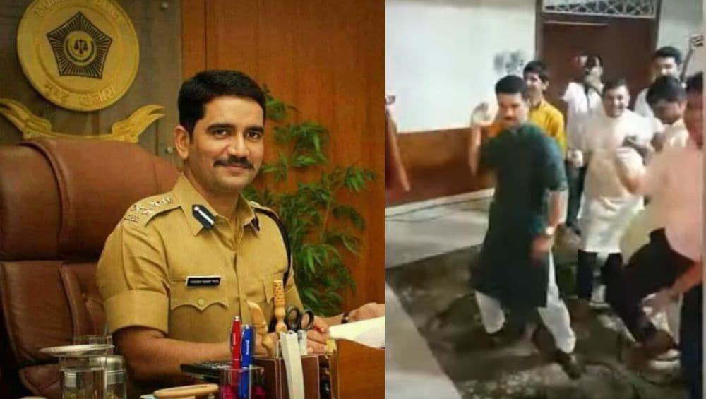विश्वास नांगरे पाटील यांचा 'बाला' गाण्यावरील तुफान डान्स व्हायरल; जनतेला दिसले पोलीस आयुक्तांचे वेगळेच रूप (Video) विश्वास नांगरे पाटील यांचा 'बाला' गाण्यावरील तुफान डान्स व्हायरल; जनतेला दिसले पोलीस आयुक्तांचे वेगळेच रूप (Video)