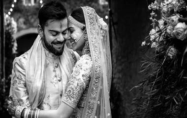 Virushka Wedding Anniversary: अनुष्का शर्मा आणि विराट कोहली यांनी ' खास' फोटो शेअर करत दिल्या एकमेकांना  लग्नाच्या दुसर्‍या वाढदिवसाच्या शुभेच्छा!