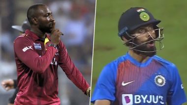 Video: केसरीक विल्यम्स ने विराट कोहली ला पुन्हा चिडवले, 'किंग कोहली' ने षटकार मारल्यावर दिलेली रिअक्शन पाहून तुम्हीही म्हणाल Wohooooo