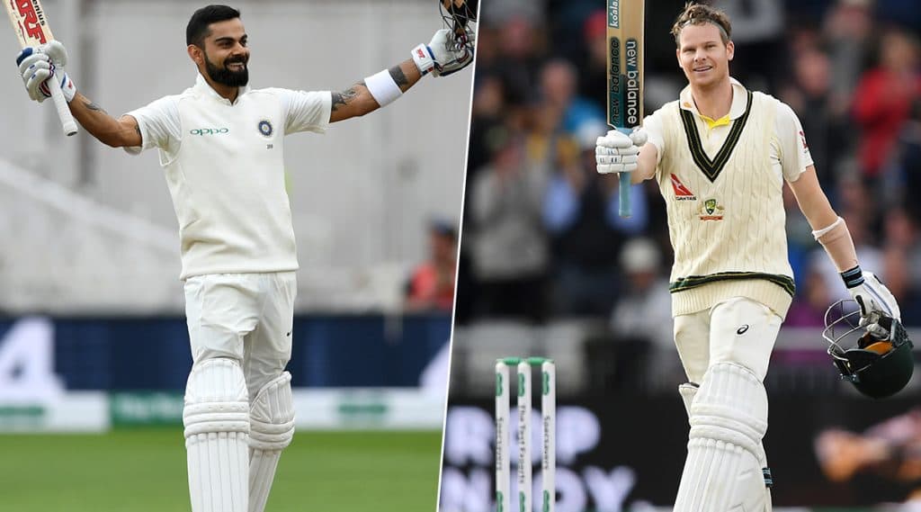 ICC Test Rankings: स्टिव्ह स्मिथ याला पछाडत विराट कोहली टेस्टमध्ये पुन्हा बनला नंबर 1 फलंदाज; मयंक अग्रवाल आणि रोहित शर्मा Top 10 मधून आऊट ICC Test Rankings: स्टिव्ह स्मिथ याला पछाडत विराट कोहली टेस्टमध्ये पुन्हा बनला नंबर 1 फलंदाज; मयंक अग्रवाल आणि रोहित शर्मा Top 10 मधून आऊट