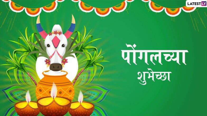 Happy Pongal 2020 Wishes: рдкреЛрдВрдЧрд▓ рд╕рдгрд╛рдЪреНрдпрд╛ рд╢реБрднреЗрдЪреНрдЫрд╛ Messages, Greetings, HD Images, Wallpaper, WhatsApp Status рдЪреНрдпрд╛ рдорд╛рдзреНрдпрдорд╛рддреВрди рд╢реЗрдЕрд░ рдХрд░реВрди рддрдорд┐рд│ рдмрд╛рдВрдзрд╡рд╛рдВрдирд╛ рджреНрдпрд╛ рд╢реБрднреЗрдЪреНрдЫрд╛!
