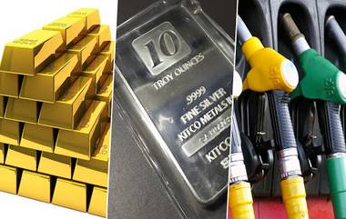 Gold- Silver & Petrol Diesel Rate Today: सोने महागले; चांदीच्या दरात घसरण, पेट्रोल डिझेलचे भाव पुन्हा उतरले, जाणून घ्या आजचे दर