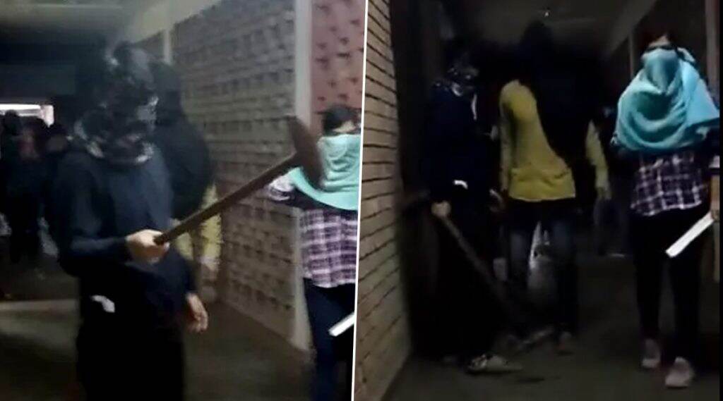 JNU Violence: चेहरा झाकून हिंसाचार करणाऱ्या मॉबमधील 'त्या' मुलीची ओळख अखेर पटली JNU Violence: चेहरा झाकून हिंसाचार करणाऱ्या मॉबमधील 'त्या' मुलीची ओळख अखेर पटली