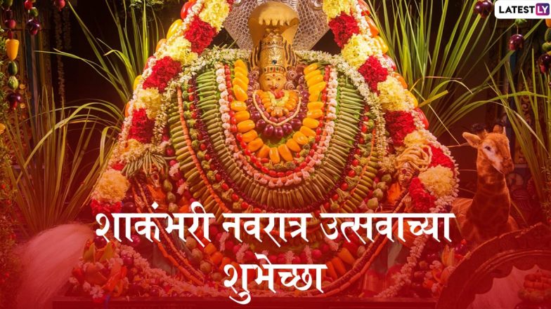 Shakambari Navratri 2020 Wishes and Images: शाकंभरी नवरात्र निमित्त मराठमोळी HD Greetings, Wallpapers  शेअर करुन द्या नवरात्रोत्सवाच्या शुभेच्छा!