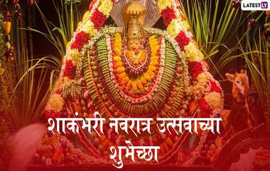 Shakambari Navratri 2020 Wishes and Images: शाकंभरी नवरात्र निमित्त मराठमोळी HD Greetings, Wallpapers  शेअर करुन द्या नवरात्रोत्सवाच्या शुभेच्छा!