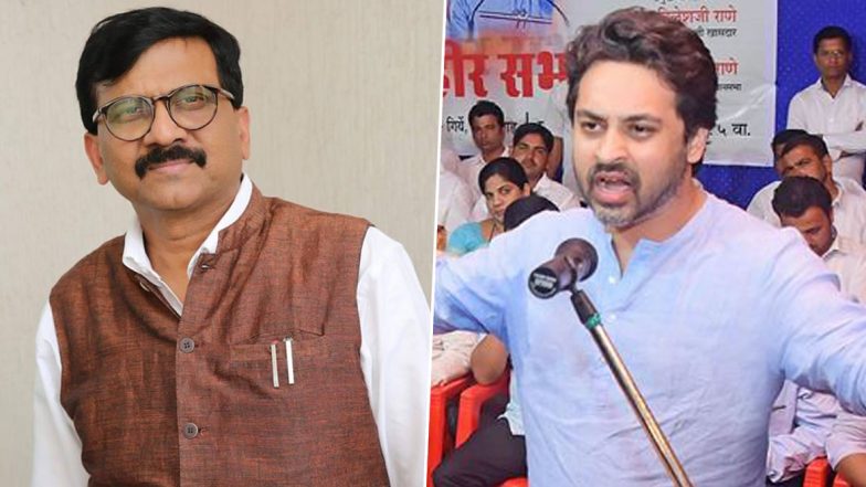 पिसाळलेल्या कुत्र्याला गोळी मारायचा नियम असता तर संज्या संपला असता- निलेश राणे