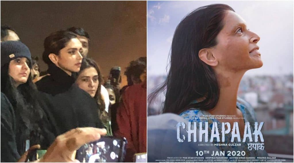 दीपिका पादुकोण हिची JNU भेट नेटकऱ्यांच्या निशाण्यावर ; #BoycottChhpaak vs #IsupportDeepika म्हणत सुरु झाला ट्विटवॉर दीपिका पादुकोण हिची JNU भेट नेटकऱ्यांच्या निशाण्यावर ; #BoycottChhpaak vs #IsupportDeepika म्हणत सुरु झाला ट्विटवॉर