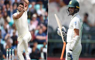 SA vs ENG: जेम्स अँडरसन याने दक्षिण आफ्रिकाविरुद्ध टाकला असा वेगवान बॉल कि दोन तुकड्यांमध्ये तुटली बॅट, फलंदाजही झाला स्तब्ध, पाहा Photo