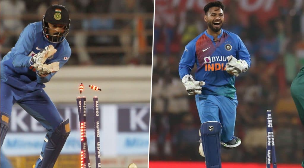 IND vs NZ 1st T20I: केएल राहुल कि रिषभ पंत? न्यूझीलंडविरुद्ध टी-20 'हा' करणार विकेटकिपिंग, विराट कोहली ने केली पुष्टी IND vs NZ 1st T20I: केएल राहुल कि रिषभ पंत? न्यूझीलंडविरुद्ध टी-20 'हा' करणार विकेटकिपिंग, विराट कोहली ने केली पुष्टी