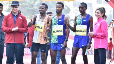 Mumbai Marathon 2020: महिलांच्या अर्धमॅरेथॉन मध्ये मराठमोळ्या धावपटूंनी मारली बाजी, इथिओपिआचा धावपटू डेरारा हरीसा ठरला एलिट मॅरेथॉनचा विजेता
