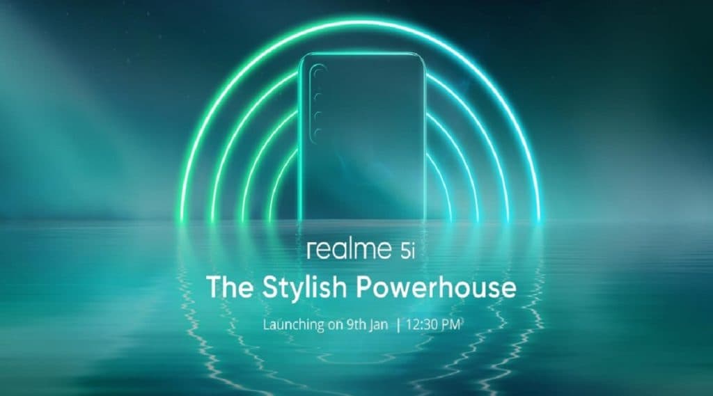 Realme 5i भारतात 9 जानेवारीला होणार लॉन्च; Flipkart वर टीजर लॉन्च Realme 5i भारतात 9 जानेवारीला होणार लॉन्च; Flipkart वर टीजर लॉन्च