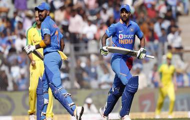 IND vs AUS 2020 1st ODI: टीम इंडिया 255 धावांवर ऑलआऊट, शिखर धवन याने केल्या सर्वाधिक 74 धावा