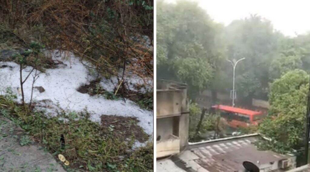 Nagpur Rains: नागपूर मध्ये मुसळधार पाऊस तर अमरावतीमध्ये गारपीट; कापूस, सोयाबीन सह रब्बी पिकांच्या नुकसानाची शक्यता Nagpur Rains: नागपूर मध्ये मुसळधार पाऊस तर अमरावतीमध्ये गारपीट; कापूस, सोयाबीन सह रब्बी पिकांच्या नुकसानाची शक्यता