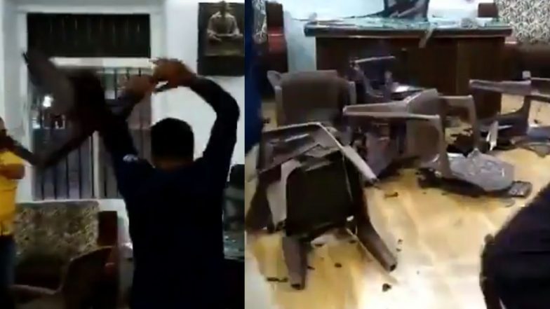 कॉंग्रेस भवनची तोडफोड करणाऱ्या संग्राम थोपटे यांच्या 19 समर्थकांना अटक; मंत्रिपद न मिळाल्याने नाराजी