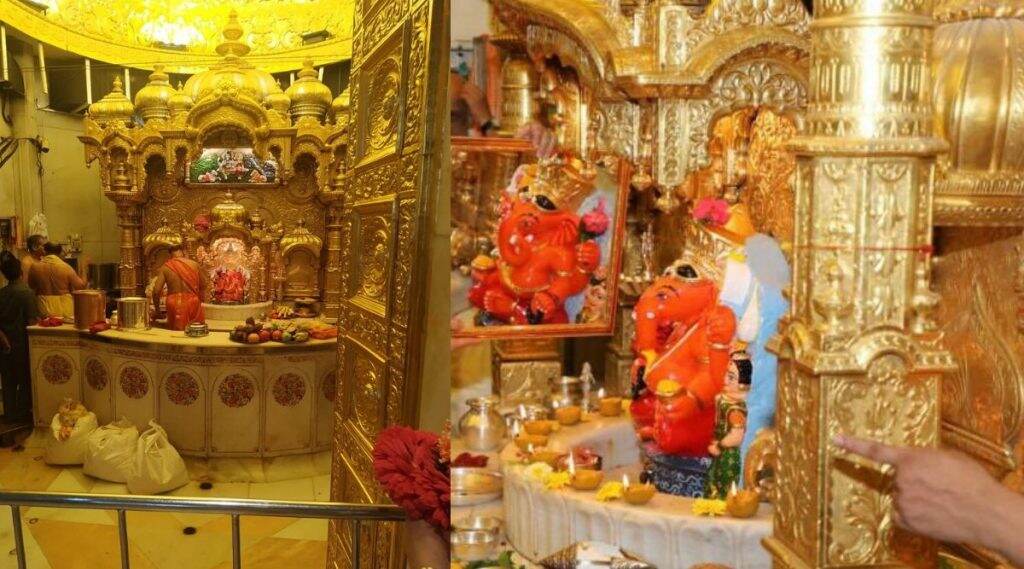 मुंबई: प्रभादेवी तील सिद्धीविनायकाच्या चरणी निनावी भक्ताकडून 35 किलो सोनं दान (Photos) मुंबई: प्रभादेवी तील सिद्धीविनायकाच्या चरणी निनावी भक्ताकडून 35 किलो सोनं दान (Photos)