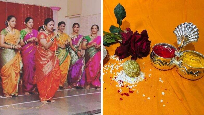 Haldi Kunku Special Ukhane: рд╣рд│рджреА рдХреБрдВрдХрд╡рд╛рдЪреНрдпрд╛ рдХрд╛рд░реНрдпрдХреНрд░рдорд╛рдордзреНрдпреЗ рд╣реЗ рдорд░рд╛рдареА рдЙрдЦрд╛рдгреЗ рдирдХреНрдХреА рдорджрдд рдХрд░рддреАрд▓ рдирд╛рд╡ рдШреЗрдгреНрдпрд╛рдЪрд╛ рдЧреЛрдб рд╣рдЯреНрдЯ рдкреВрд░реНрдг рдХрд░рд╛рдпрд▓рд╛!