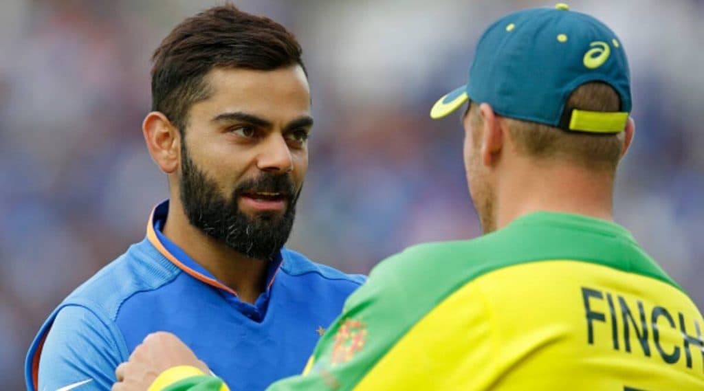 IND vs AUS 1st ODI: आरोन फिंच याने जिंकला टॉस, भारताची पहिले बॅटिंग; असा आहे टीम इंडिया-ऑस्ट्रेलियाचा प्लेयिंग इलेव्हन IND vs AUS 1st ODI: आरोन फिंच याने जिंकला टॉस, भारताची पहिले बॅटिंग; असा आहे टीम इंडिया-ऑस्ट्रेलियाचा प्लेयिंग इलेव्हन
