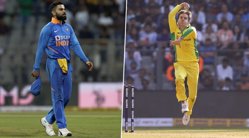 IND vs AUS 2nd ODI 2020: विराट कोहली-अॅडम झांपा, रोहित शर्मा-मिशेल स्टार्क; राजकोट वनडेत या खेळाडूंमध्ये पाहायला मिळेल रोमांचक लढत IND vs AUS 2nd ODI 2020: विराट कोहली-अॅडम झांपा, रोहित शर्मा-मिशेल स्टार्क; राजकोट वनडेत या खेळाडूंमध्ये पाहायला मिळेल रोमांचक लढत