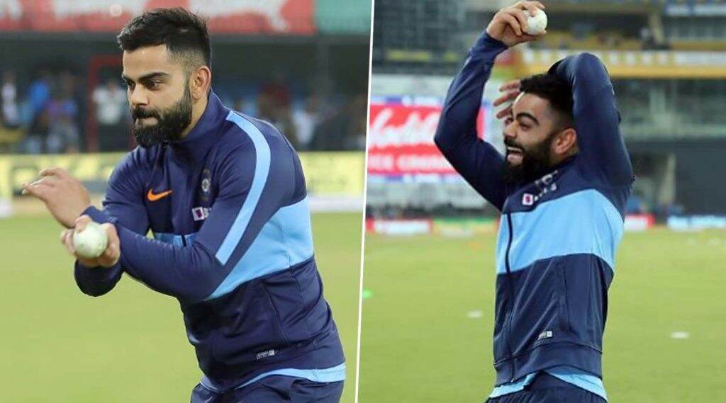 IND vs SL 2nd T20I: विराट कोहली याने हरभजन सिंह याची केलेली नक्कल पाहून गोलंदाजालाही झाले हसू अनावर, पाहा (Video) IND vs SL 2nd T20I: विराट कोहली याने हरभजन सिंह याची केलेली नक्कल पाहून गोलंदाजालाही झाले हसू अनावर, पाहा (Video)