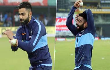 IND vs SL 2nd T20I: विराट कोहली याने हरभजन सिंह याची केलेली नक्कल पाहून गोलंदाजालाही झाले हसू अनावर, पाहा (Video)