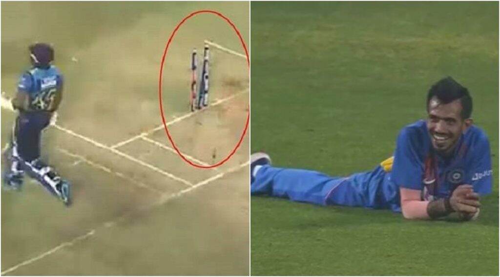 Bulls-Eye! युजवेंद्र चहल याने श्रीलंकेच्या वनिंदू हसरंगा याला रनआऊट करण्यासाठी टाकलेला अचूक थ्रो पाहून गोलंदाजालाही झाले हसू अनावर, पाहा Video Bulls-Eye! युजवेंद्र चहल याने श्रीलंकेच्या वनिंदू हसरंगा याला रनआऊट करण्यासाठी टाकलेला अचूक थ्रो पाहून गोलंदाजालाही झाले हसू अनावर, पाहा Video