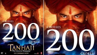 Tanhaji Box Office Collection: अजय देवगणच्या 'तान्हाजी: द अनसंग वॉरियर' ची 200 कोटी क्लबमध्ये एन्ट्री; आतापर्यंत मोडले 'हे' रेकॉर्ड्स