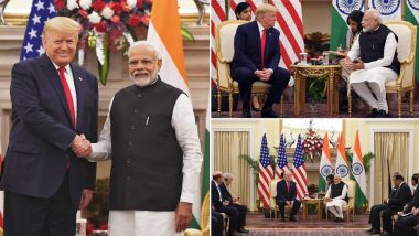 Trump India Visit: भारत - अमेरिका यांच्यामध्ये झाले 3 अब्ज डॉलर्सचे डिफेंस डील;  लवकरच मिळणार अत्याधुनिक अमेरिकन बनावटीची शस्त्र