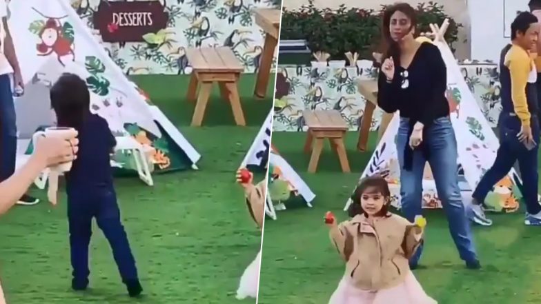 करीना कपूर खान आणि मुलगा तैमूर चा 'Baby Shark do do' गाण्यावरील क्युट डान्स सोशल मिडियावर व्हायरल, Watch Video