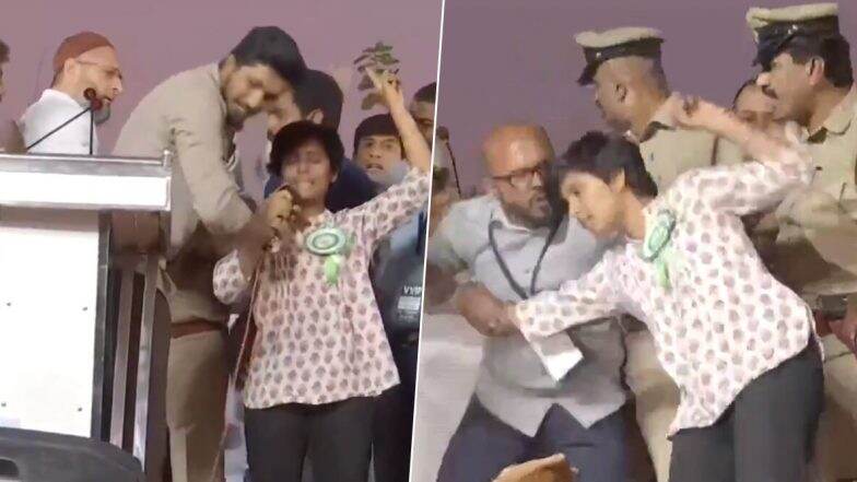 असदुद्दीन ओवैसी यांच्या CAA विरोधी रॅलीत महिलेने दिल्या ‘पाकिस्तान जिंदाबाद’च्या घोषणा; देशद्रोहाचा गुन्हा दाखल (Video)