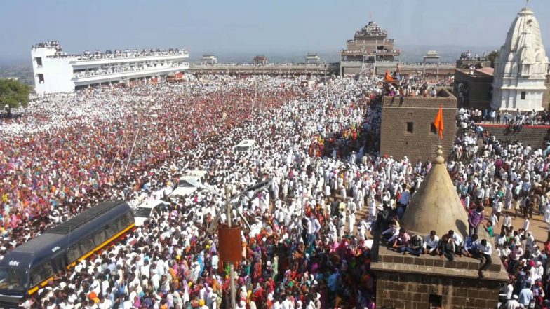 अहमदनगर: पाथर्डी तालुक्यातील भगवानबाबा गडावर चोरी; चोरट्यांनी पळवली रायफल आणि तलवार