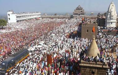 अहमदनगर: पाथर्डी तालुक्यातील भगवानबाबा गडावर चोरी; चोरट्यांनी पळवली रायफल आणि तलवार