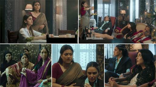 Devi Trailer: काजोल, नीना कुलकर्णी, मुक्ता बर्वे, सह 9 अभिनेत्रींच्या 'देवी' सिनेमाचा ट्रेलर प्रदर्शित; एका घरात अडकून पडलेल्या नऊ महिलांची कथा मांडणारा अनोखा प्रयत्न (Watch Video) Devi Trailer: काजोल, नीना कुलकर्णी, मुक्ता बर्वे, सह 9 अभिनेत्रींच्या 'देवी' सिनेमाचा ट्रेलर प्रदर्शित; एका घरात अडकून पडलेल्या नऊ महिलांची कथा मांडणारा अनोखा प्रयत्न (Watch Video)