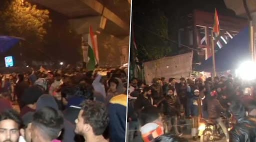 दिल्ली: जामिया मिलिया इस्लामिया विद्यापीठात पुन्हा गोळीबार दिल्ली: जामिया मिलिया इस्लामिया विद्यापीठात पुन्हा गोळीबार