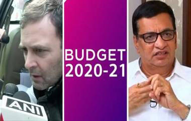 Budget 2020: अर्थसंकल्पावर काँग्रेस नेते राहुल गांधी, बाळासाहेब थोरात यांच्यासह अन्य राजकीय मंडळींनी काय दिल्या पहिली प्रतिक्रिया, वाचा सविस्तर