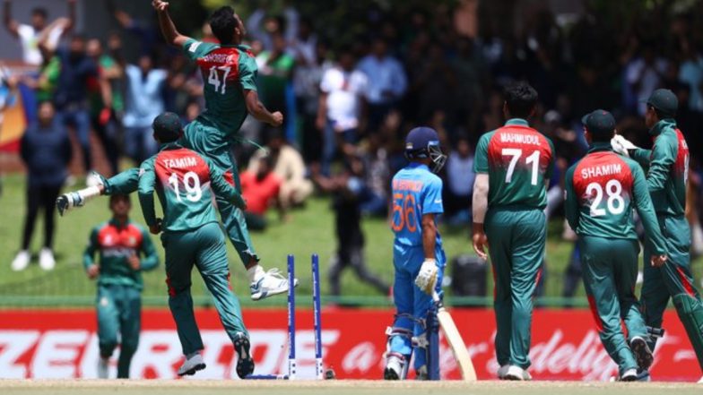 IND vs BAN, U19 World Cup 2020 Final: टीम इंडिया 177 धावांवर ऑलआऊट, अंडर-19 विश्वचषक फायनलमध्ये बांग्लादेश ला दिले 178 धावांचे लक्ष्य