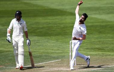 IND vs NZ 1st Test Day 2: टीम इंडिया 165 धावांवर ऑलआऊट, Lunch पर्यंत न्यूझीलंडने केल्या 17 धावा