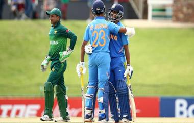 IND vs PAK U19 World Cup 2020: पाकिस्तानला 10 विकेटने पराभूत करत भारत फायनलमध्ये, यशस्वी जयस्वाल-दिव्यांश सक्सेना यांनी रचला इतिहास