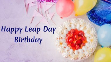 Happy Leap Day Birthday Wishes: लीप डे ला वाढदिवस असणाऱ्या मंडळींना शुभेच्छा, Greeting, Messages, WhatsApp, Images च्या माध्यमातून पाठवून करा त्यांचा दिवस आणखीन खास