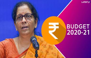 Budget 2020 Highlights: अर्थसंकल्पानंतर शेअर बाजार मध्ये निराशा; सेन्सेक्स, निफ्टी गडगडली