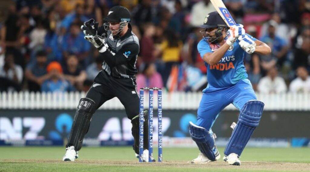 IND vs NZ 5th T20I: रोहित शर्मा याने ठोकले अर्धशतक, टीम इंडियाचे न्यूझीलंडला 164 धावांचे लक्ष्य IND vs NZ 5th T20I: रोहित शर्मा याने ठोकले अर्धशतक, टीम इंडियाचे न्यूझीलंडला 164 धावांचे लक्ष्य