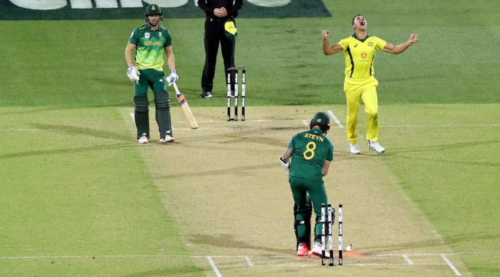 SA vs AUS 1st ODI 2020 Live Streaming: दक्षिण आफ्रिका विरुद्ध ऑस्ट्रेलिया वनडे लाईव्ह सामना आणि स्कोर पहा Sony SIX वर SA vs AUS 1st ODI 2020 Live Streaming: दक्षिण आफ्रिका विरुद्ध ऑस्ट्रेलिया वनडे लाईव्ह सामना आणि स्कोर पहा Sony SIX वर