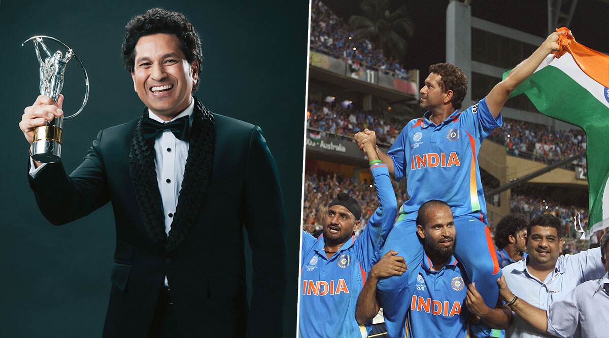 सचिन तेंडुलकर ला Laureus ने दिला मोठा सन्मान, 'वर्ल्ड कप विनिंग मोमेंट' 20 वर्षांमधील ठरला सर्वोच्च क्षण
