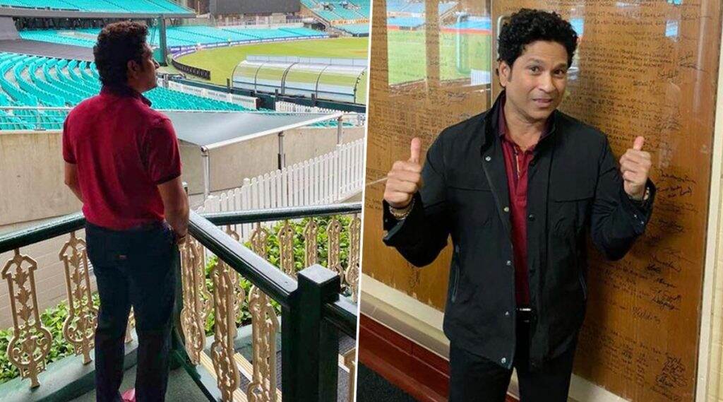 Bushfire Cricket Bash मॅचसाठी सचिन तेंडुलकर, युवराज सिंह ऑस्ट्रेलियामध्ये दाखल; SCG ड्रेसिंग रूममधील आवडत्या जागेचा मास्टर-ब्लास्टरने केला खुलासा Bushfire Cricket Bash मॅचसाठी सचिन तेंडुलकर, युवराज सिंह ऑस्ट्रेलियामध्ये दाखल; SCG ड्रेसिंग रूममधील आवडत्या जागेचा मास्टर-ब्लास्टरने केला खुलासा