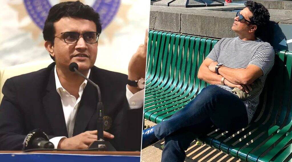 Kismat Acha Hai: सनबाथ घेणाऱ्या सचिन तेंडुलकर ची सौरव गांगुली ने घेतली फिरकी, टिप्पणीने यूजर्सना झाले हसू अनावर Kismat Acha Hai: सनबाथ घेणाऱ्या सचिन तेंडुलकर ची सौरव गांगुली ने घेतली फिरकी, टिप्पणीने यूजर्सना झाले हसू अनावर